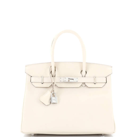Hermes Birkin Handbag Light Epsom With #184450H22B - Picture 1 of 9